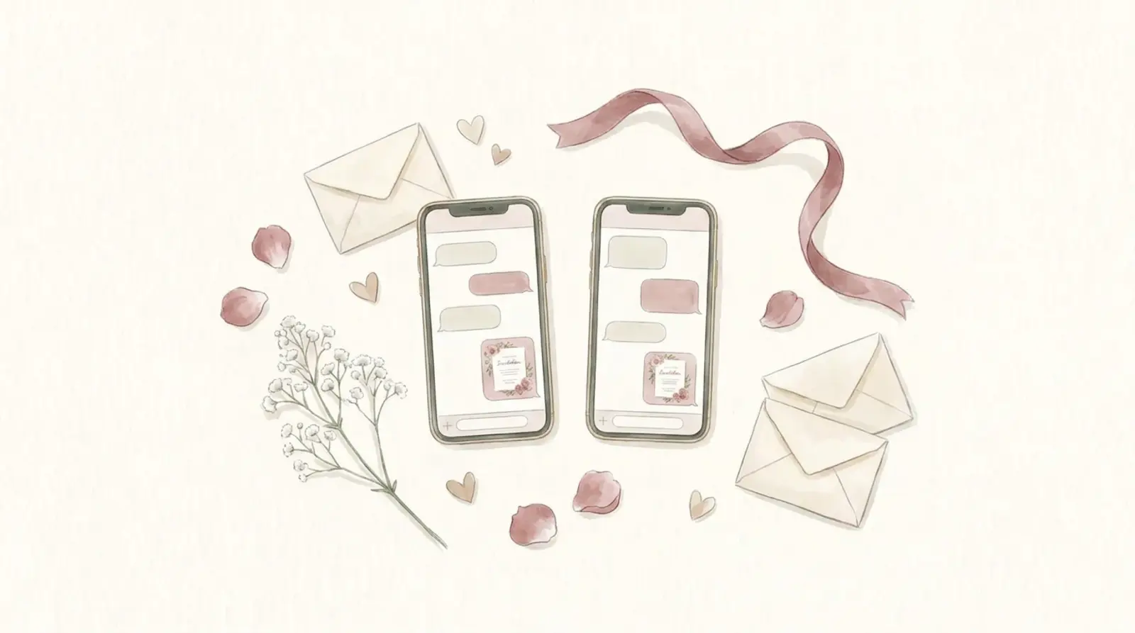 Gửi thiệp cưới online qua Zalo, Messenger: link riêng từng khách, theo dõi ai sẽ đến